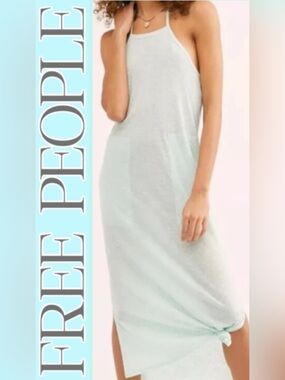 🆕 Free People Beach Orchid Sleeveless Racerback Midi Dress Small
